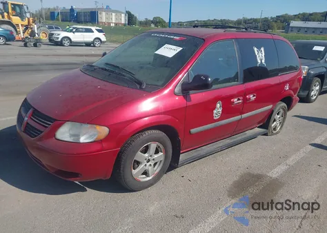 2005 Dodge Caravan Sxt from USA, damaged, VIN 1D4GP45RX5B433865